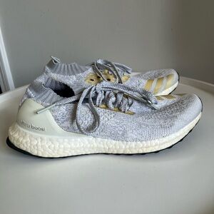 Adidas UltraBoost Uncaged Gray Primeknit Sneaker Size 6.5